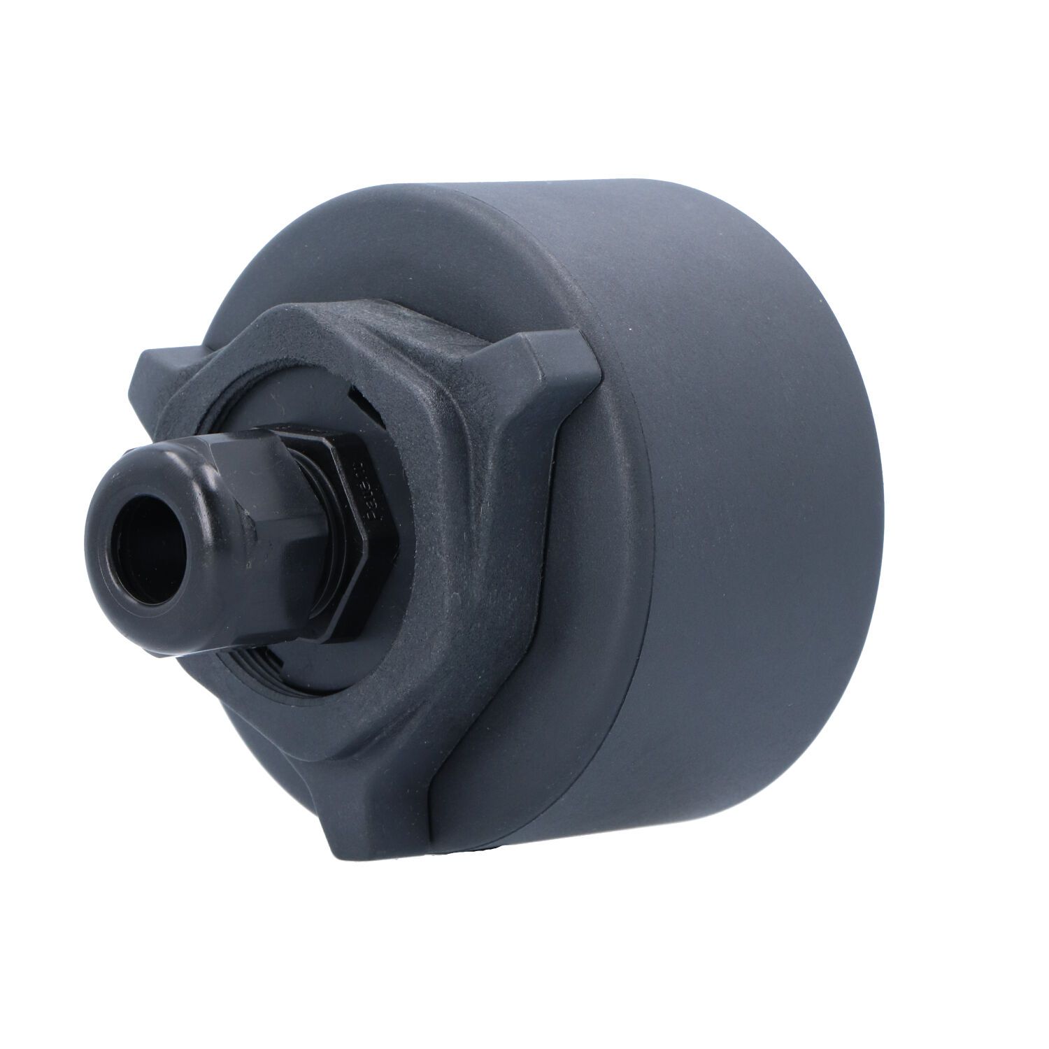 Cover cap with cable gland M20x1.5mm, plastic anthracite