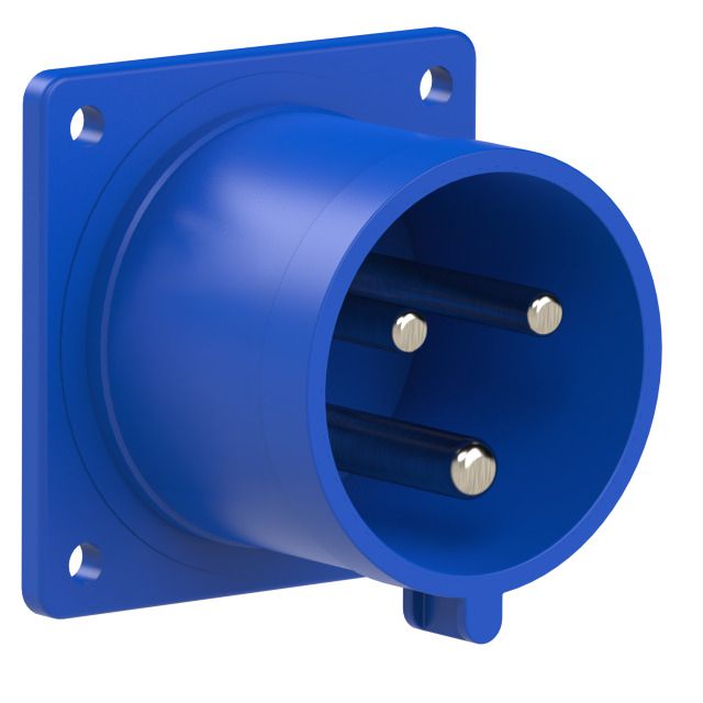 Plastic built-in plug CEE