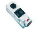 Schaltbare Wandsteckdose CEE IP67