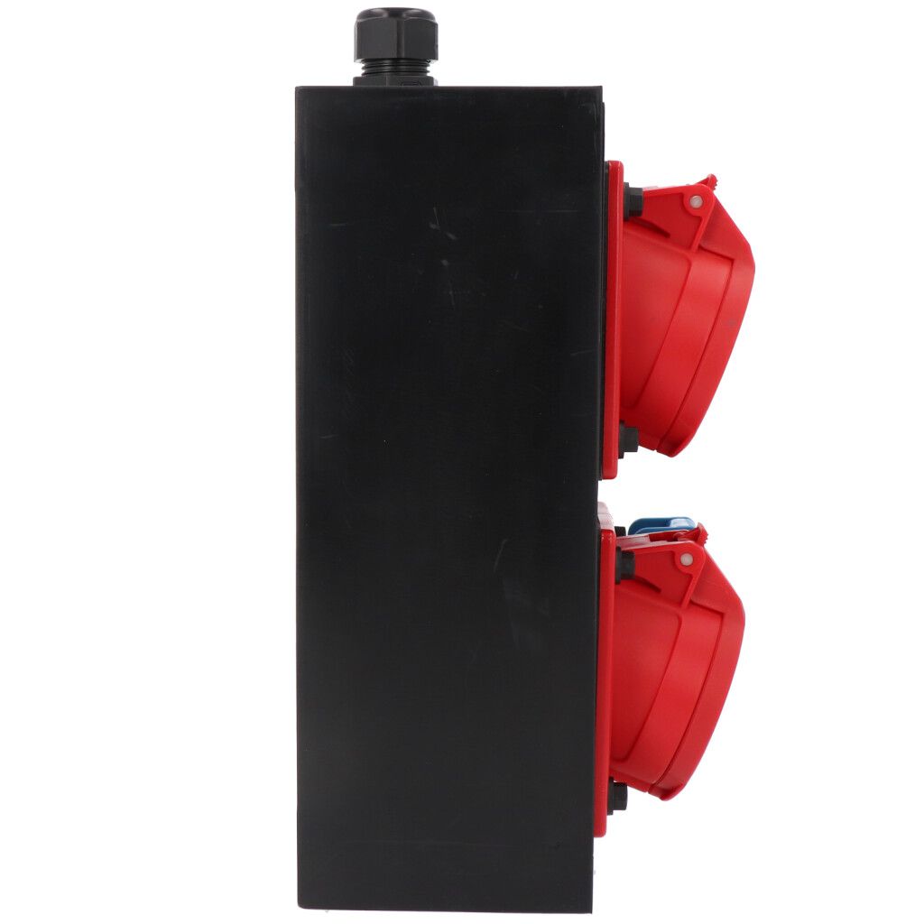 Small hard rubber distributor box type 2516, black