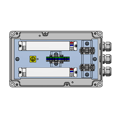 <font color="black">Control unit polyester type 3018 grey</font>