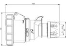 Presa in plastica <span>CEE IP67</span>