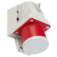 Plastic wall plug CEE IP44