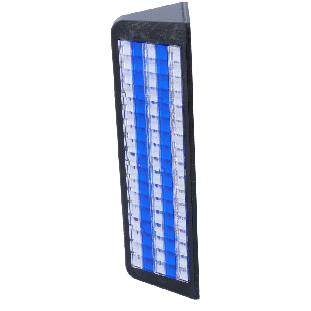 Wildwarnreflektor weiss/blau, Material ASA,
