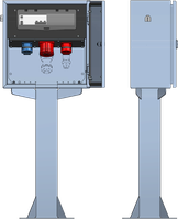 AP-Stromverteilung V2A-Standrohr,