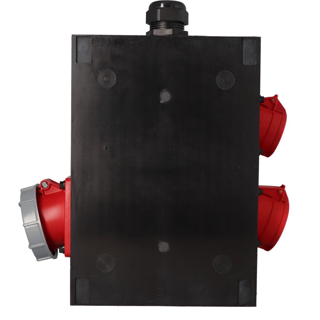 Quadro elettrico in gomma dura tipo 3900, nero