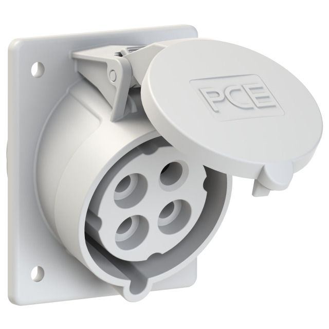 Prise à encastrer CEE inclinée IP44/IP54