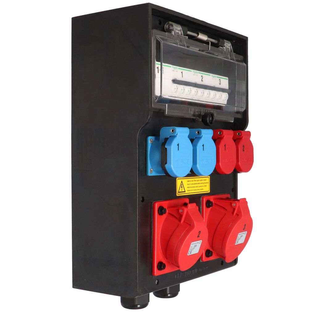 <p style="margin:0;">Quadro elettrico in gomma dura tipo 7400, nero