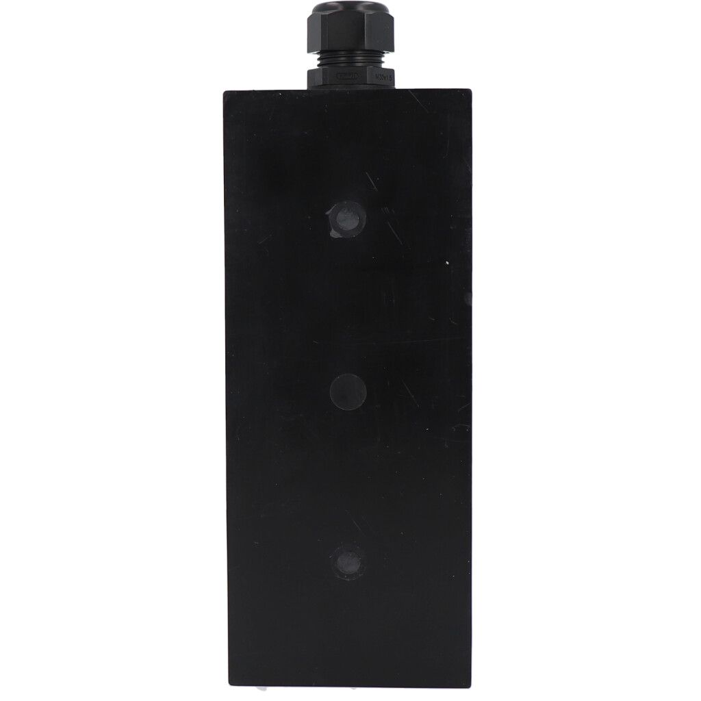 Small hard rubber distributor box type 1600, black