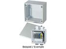 Hard rubber junction box type 1212