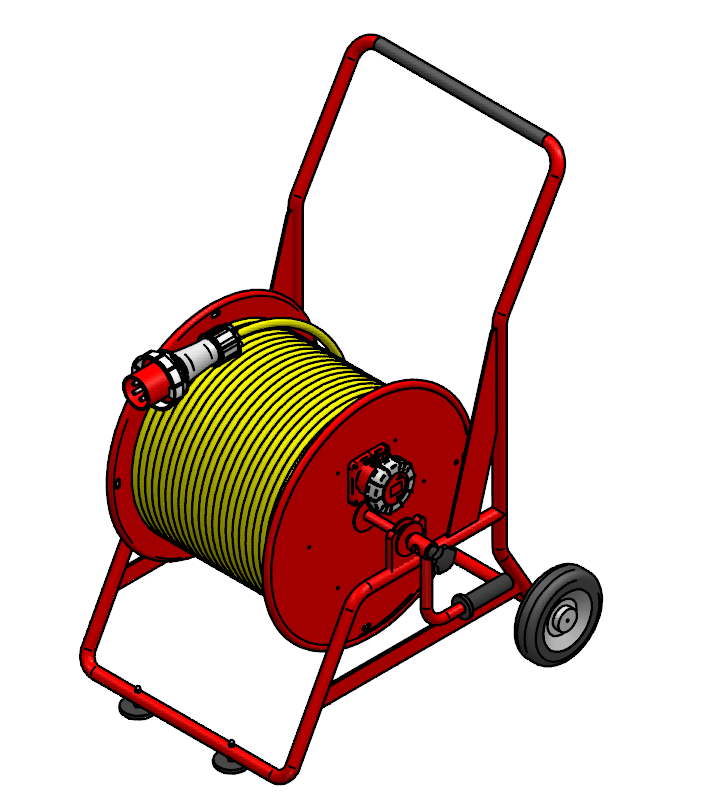 Cable reel steel type 505