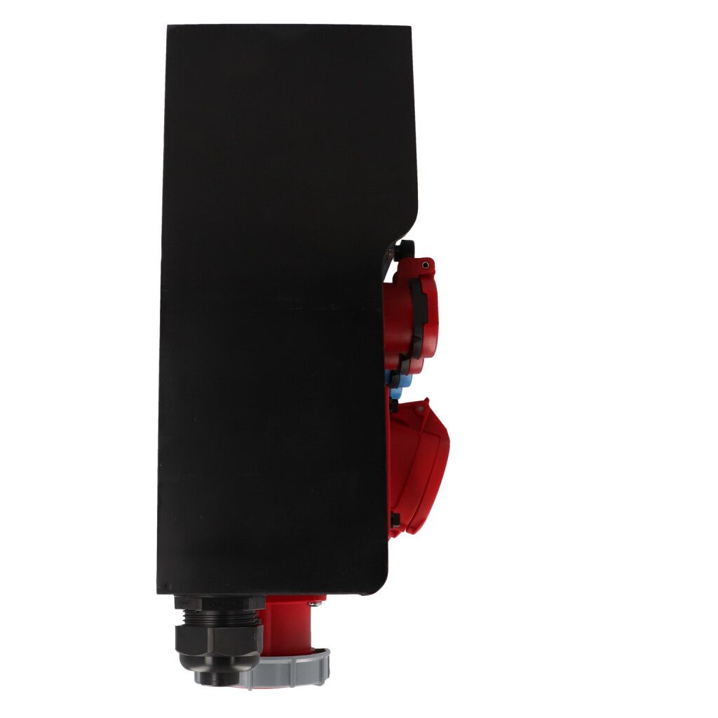 Steckdosenverteiler Hartgummi Typ 7700 schwarz