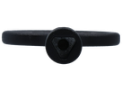 Triangle lock key 8mm, black