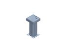 PICCOLINO with chequered plate lid,