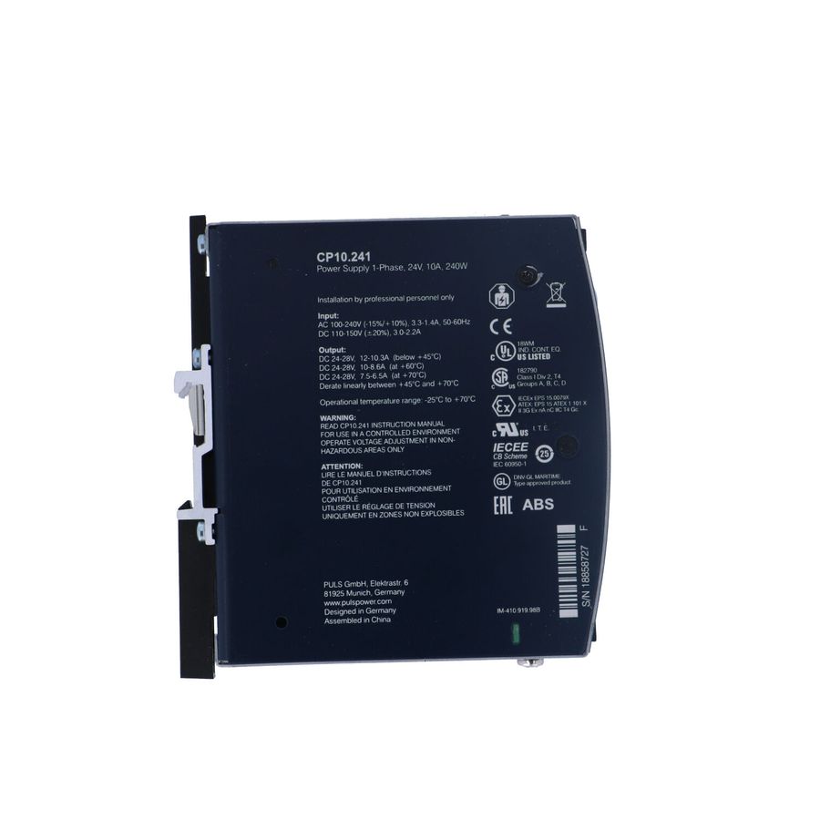 Alimentatore 230VAC/24VDC