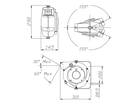 Zug-Kabelrolle Typ 521 IP42 5P