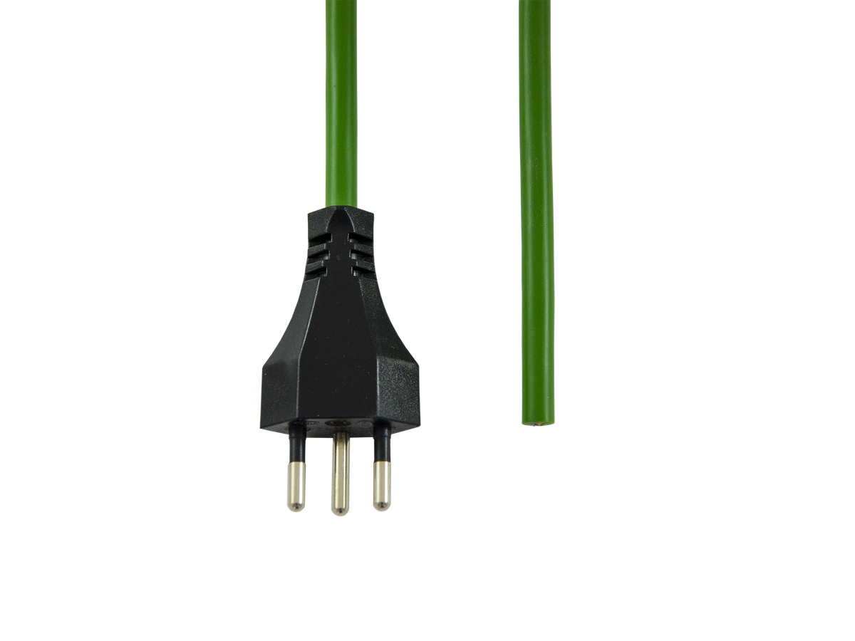 Connection cable GIFAFLEX, green RAL 6010 - GIFAS-ELECTRIC