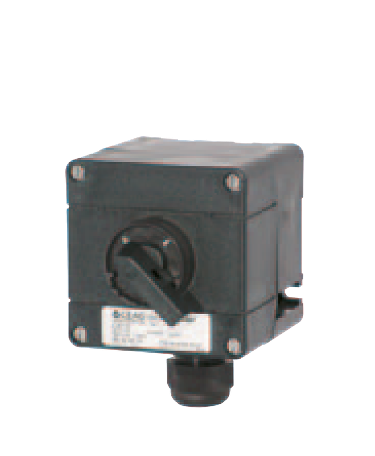 Interrupteur poussoir Ex en polyamide IP66