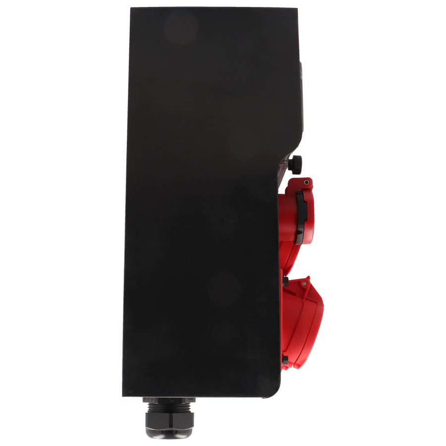 Quadro elettrico in gomma dura tipo 7700, nero