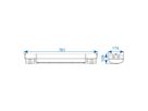 SPARTAN Linear luminary Ex 80LED, 24W,