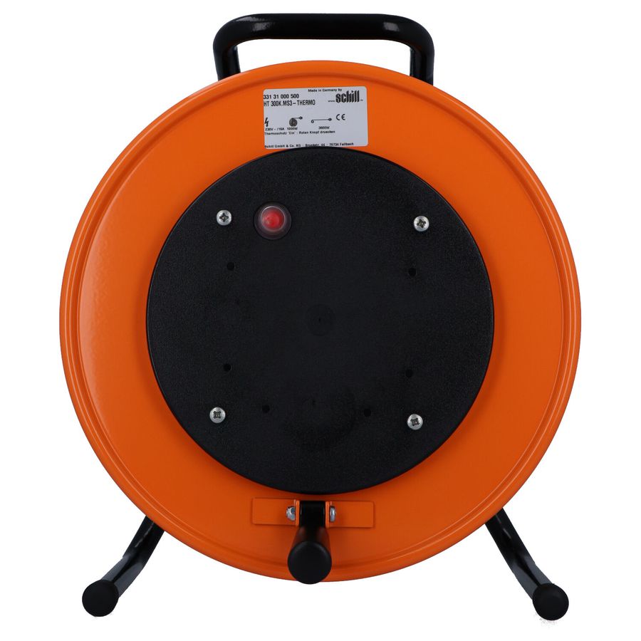 Cable reel steel type 515 with slip ring 3P 16A
