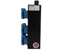 Small hard rubber distributor box type 2612, black