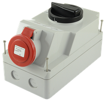 Prise apparente CEE 400V/16A/3P+PE