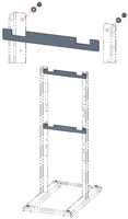 Kit de profiles transversaux pour patte