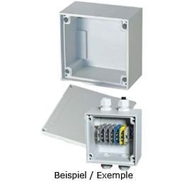 Hard rubber junction box type 1212