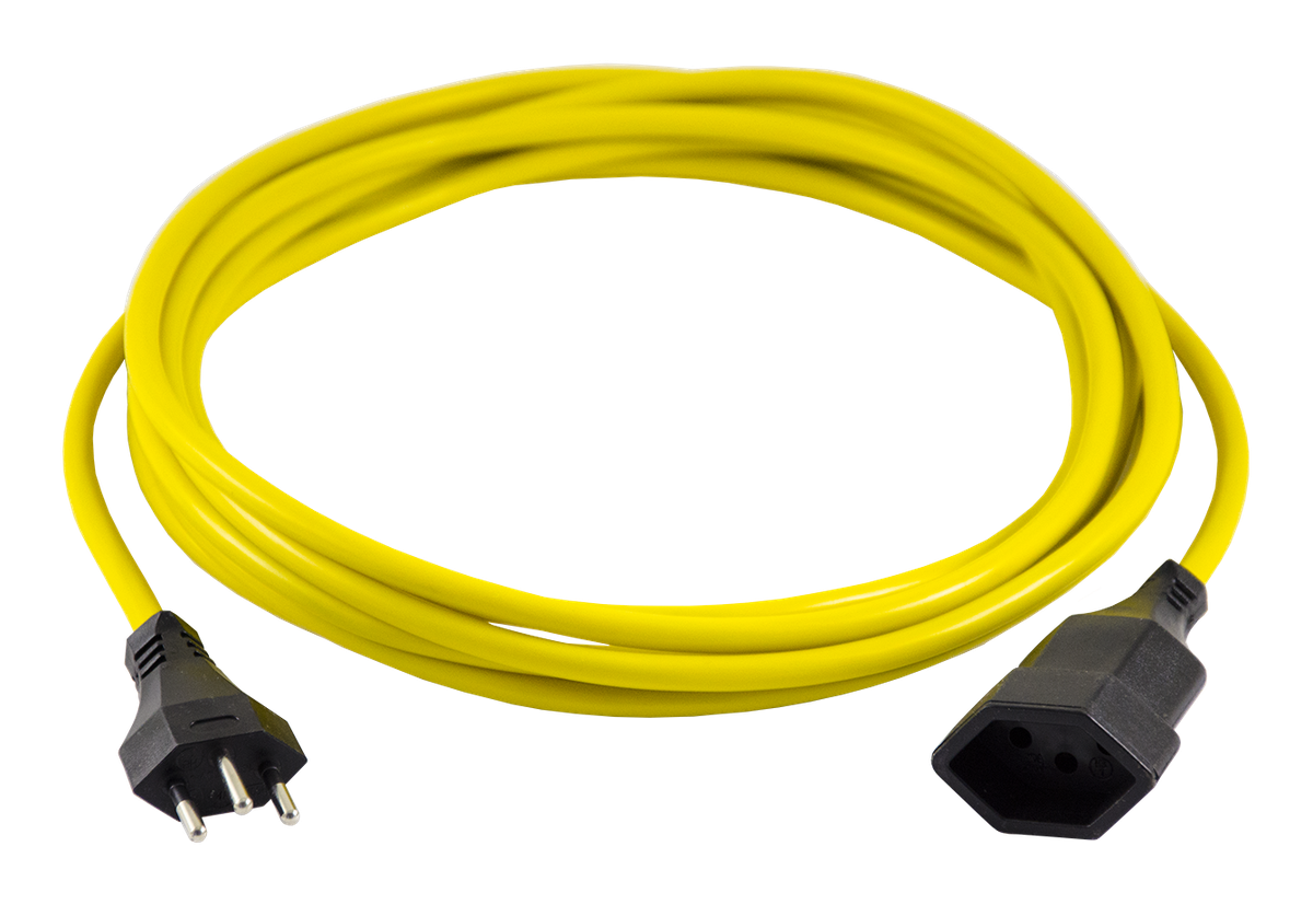 Extension cable GIFAFLEX, yellow RAL 1021