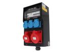 Quadro elettrico in gomma dura tipo 7300, nero