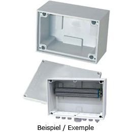 Hard rubber junction box type 1812,
