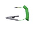 Single-pole heavy-duty stainless steel earthing clip,