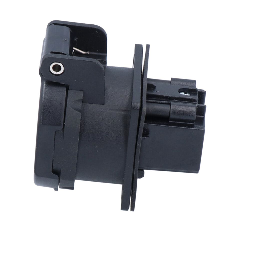 Prise à encastrer type 13 IP55 noire