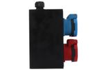 Small hard rubber distributor box type 1616, black