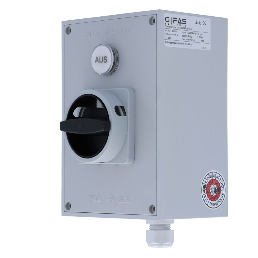Indirect safety switch type 1812