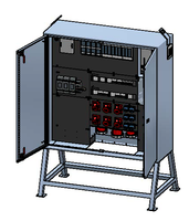 Main distributor box 400A, stainless steel