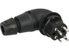 Right-angle plug type 25 IP55230-400V/10A/3P+N+PE black