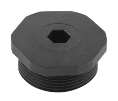 Vis de fermeture noire pour M32x1,5