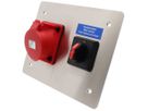 V2A plate 270x200x2mm equipped with