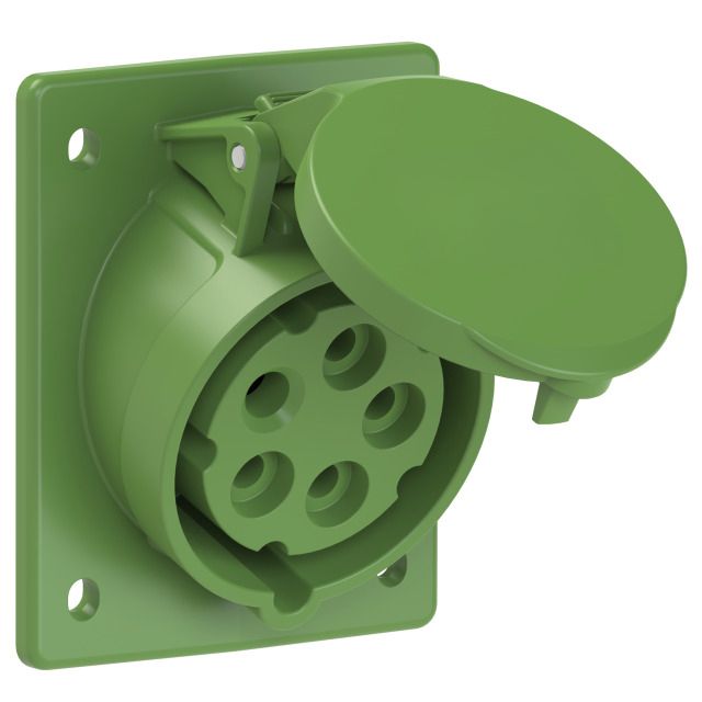 Plastic built-in socket CEE IP44/IP54
