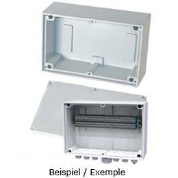 Hard rubber junction box type 3020,