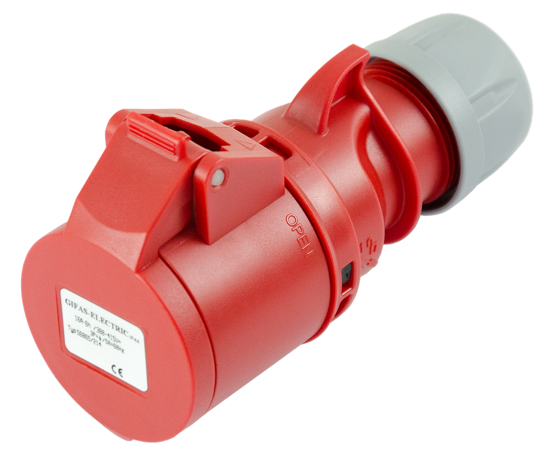 Presa in plastica CEE IP44/IP54