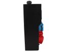 Hard rubber distributor box type 7400, black