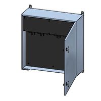 AP-Stromverteilung V2A, 800x800x300mm, IP44,