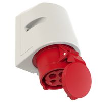 Prise apparente CEE en mat. synt. IP44