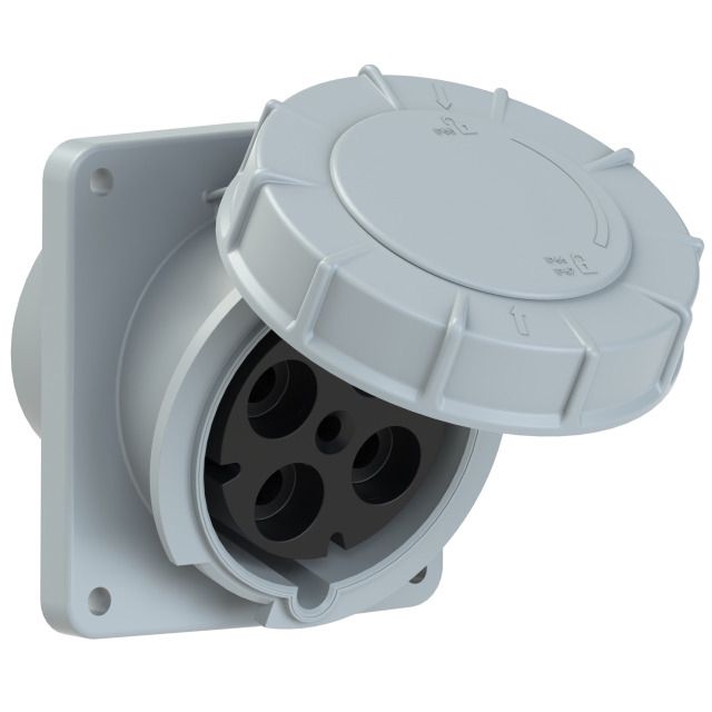 Plastic built-in socket CEE IP67