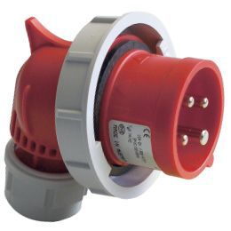 Right-angle plug CEE