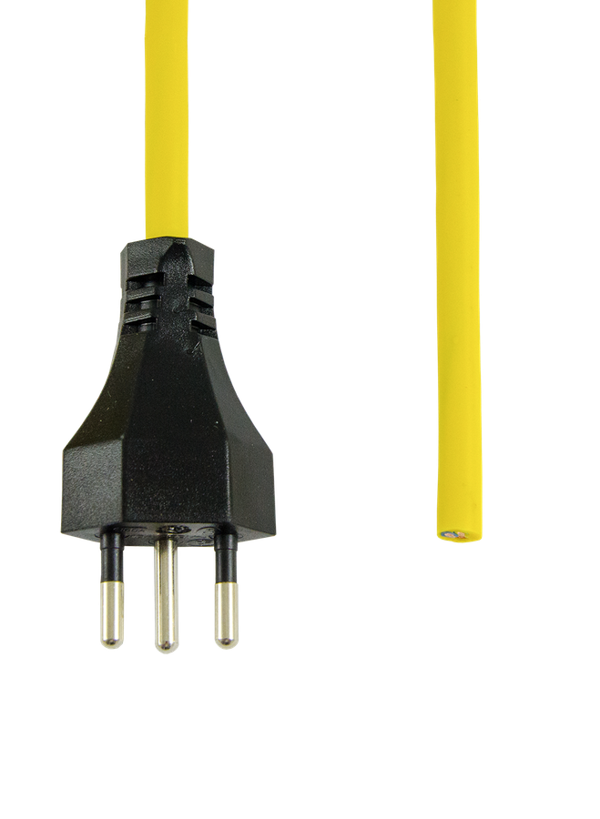 Connection cable GIFAFLEX, yellow RAL 1021
