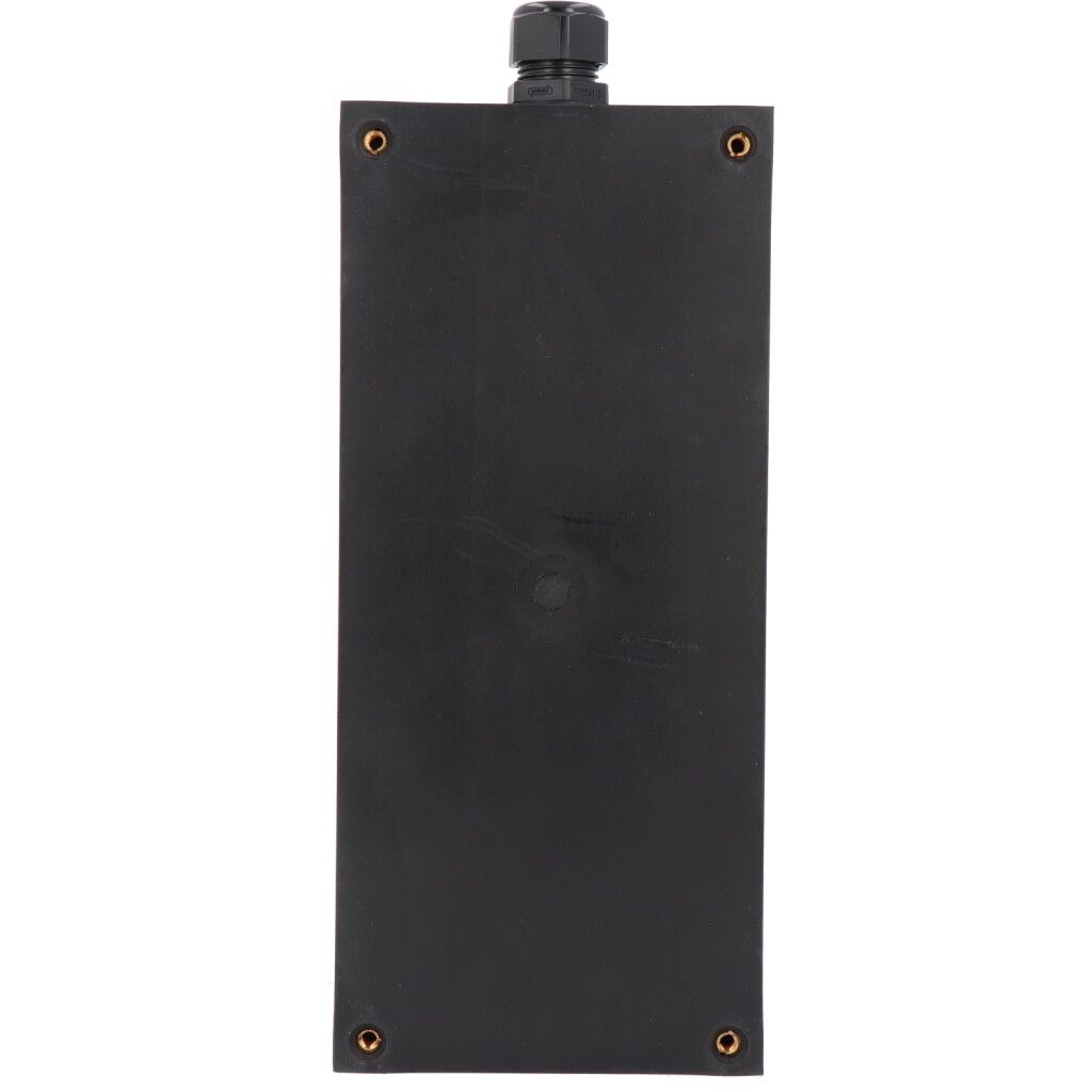 Small hard rubber distributor box type 2812, black